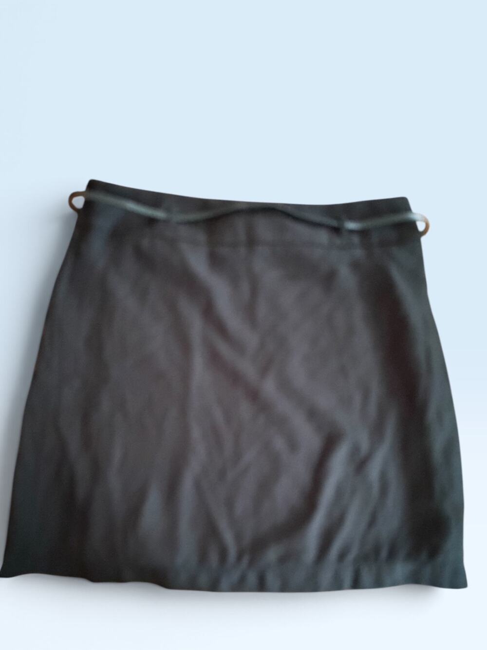 Studio M Size 14 Charcoal/Black Lined Mini Skirt Style 1M09R18 size 14